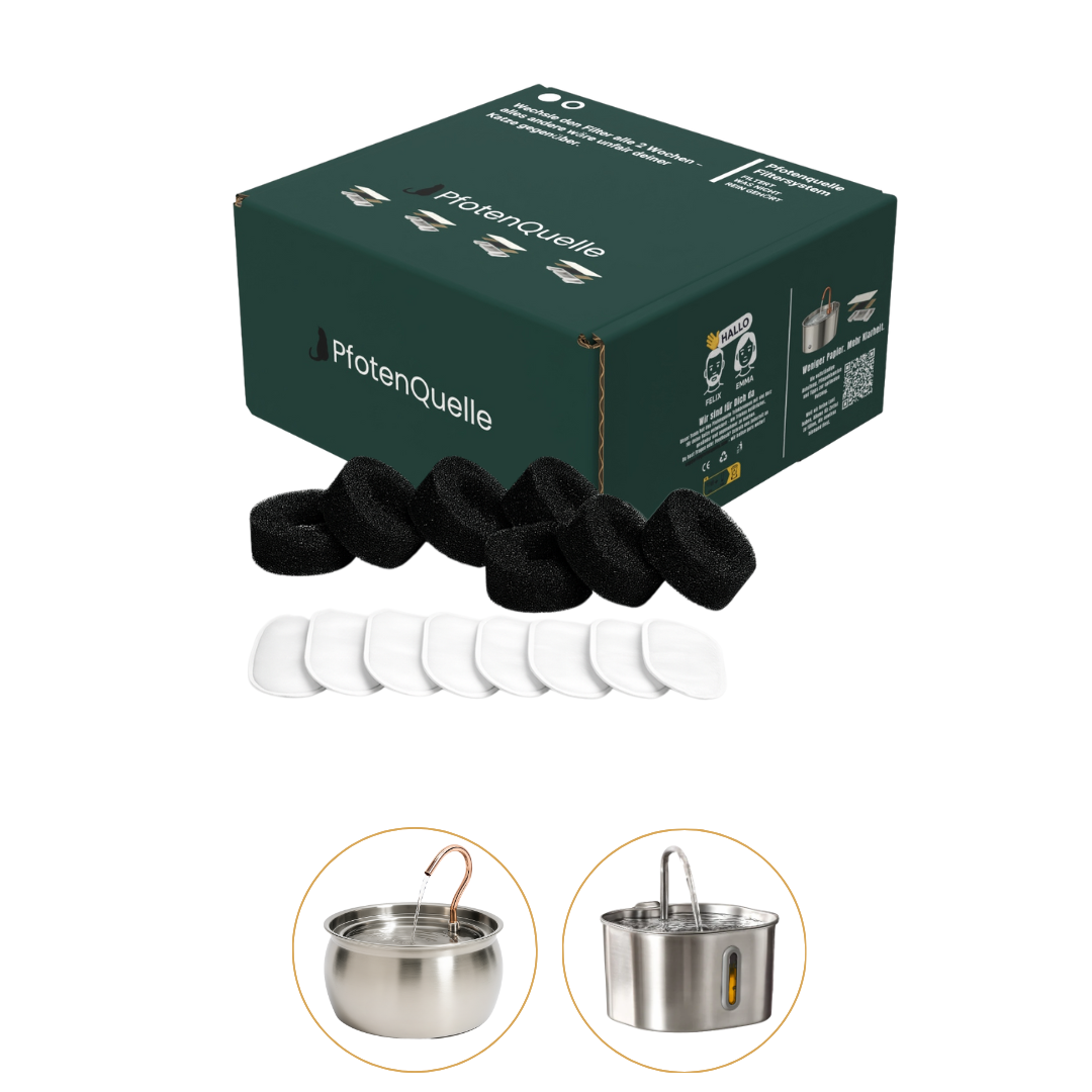 Aktiv-Filter Set für die Pfotenquelle 4L + 2.2L