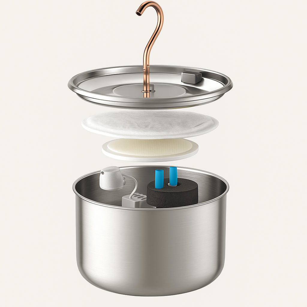 Pfotenquelle™ Aktivfilter „VitalPure“
