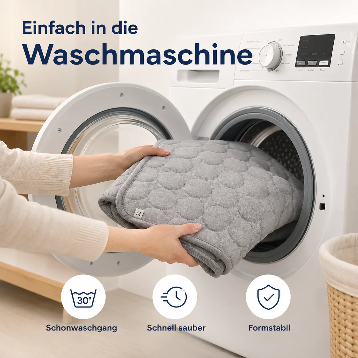 Pfotenquelle™ Kühlmatte für Hunde 2-für-1