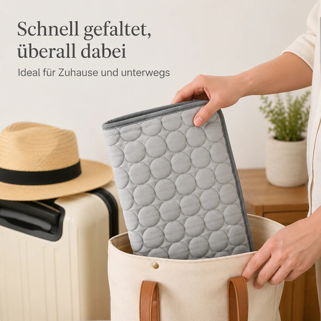 Pfotenquelle™ Kühlmatte für Hunde 2-für-1