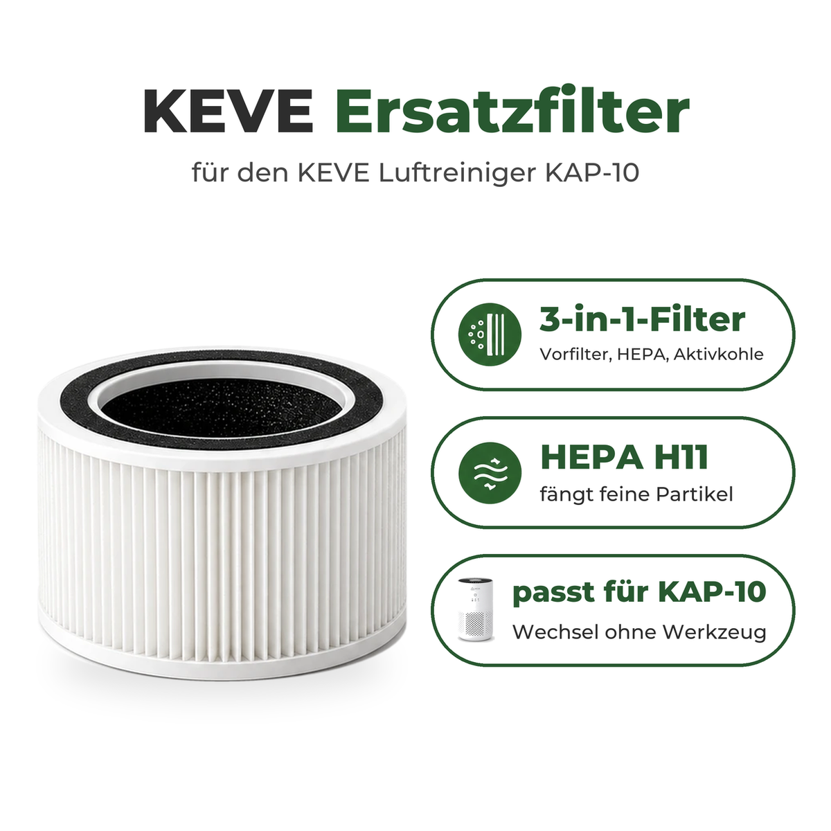 KEVE Ersatzfilter